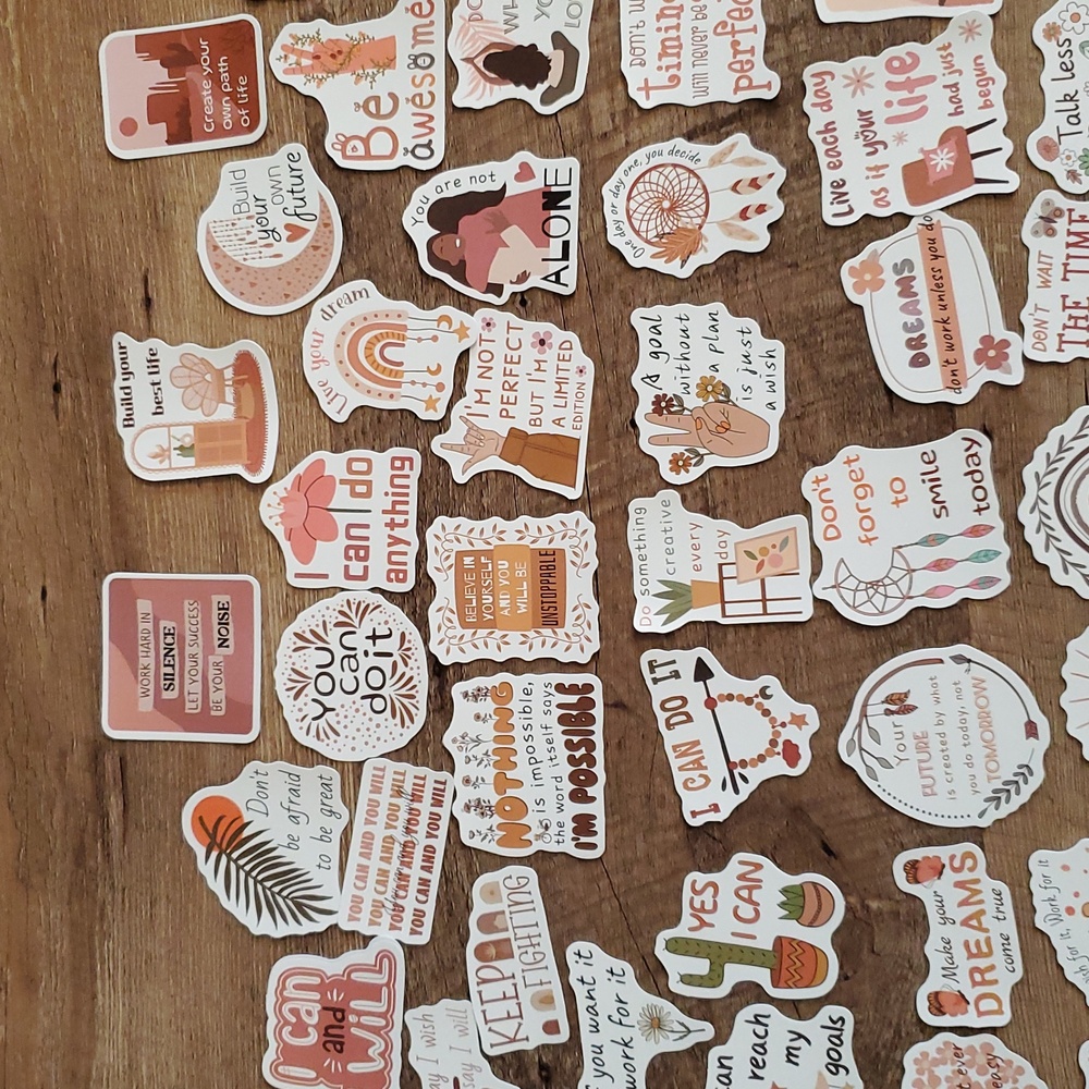 5/$15 Inspirational Sticker Pack - Picture 3 of 6